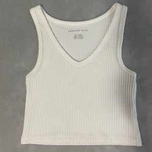 american eagle ribbed tank top